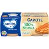 Mellin Omogeneizzato Carote 2 X 80 G 160 g Pappa