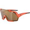 ALPINA Unisex - Adulti, ROCKET BOLD Q-LITE occhiali sportivi, pumkin-orange matt/bronce, One Size