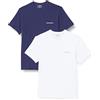 Emporio Armani Underwear 2-Pack T-Shirt Core Logoband, T-Shirt Uomo, Nero (Black 17020), L