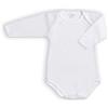 Ellepi 6 Pezzi Body Neonato Neonata Manica Lunga AF890 in Cotone Interlock. Bianco 1 Mese