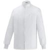 Egochef Giacca Uomo 100% Cotone Uso Medicale, Manica Lunga e Zip (White, XXL)