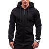 Kobilee Uomo Felpa Leggera con Cappuccio Manica Lunga Primaverile Felpa Nera Cerniera Cotone Offerta Pullover Sweater Zip Sportivi Vintage Sweatshirt Hoody