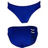 Bikkembergs Costume Uomo Slip Basso con Elastico e Laccetti B6S3022, Bluette, XL