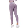 Yimutian Leggins Sportivi Donna Vita Alta Leggings Push Up Pantaloni Yoga Elastici per Fitness Corsa Palestra Pilates Lilla M