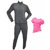 Lotto Tuta Donna Invernale + T-Shirt in Omaggio Tuta Donna Completa - Tuta Donna Felpata - Tuta Donna Cotone Felpa Garzata Tuta Donna Sportiva (6034 Grigio + Canotta S/L Omaggio, M)