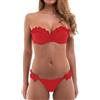 JFAN Costumi da Bagno Donna Due Pezzi Donna Mare Push Up Costume da Bagno Reggiseno Imbottito per Donna