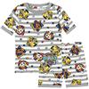 Paw Patrol Pigiama a Maniche Corta per Ragazzi Vestibilitta Stretta Multicolore 5-6 Anni