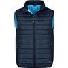 BWOLF APOLLO Unisex Smanicato Uomo/Donna Invernale Piumino Smanicato Uomo/Donna Smanicato Leggero Unisex Giubbotto Smanicato 2 Colori Gilet Smanicato, blu/azzurro, S