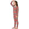 LAPASA Set Completo Termico Bambina Intimo Maglia a Manica Lunghe e Pantaloni Inverno Strato Base Due Pezzi G03 Rosa (W) 13 Anni