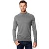 Vincenzo Boretti Maglione-Pullover Elegante da Uomo, Disegno Classico con Scollo-Rotondo, Manica-Lunga, Aderente/Slim, Caldo - Ideal per Inverno, Autunno, Mezza Stagione Blu Scuro M