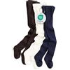 WELLYOU collant per bambini per bambina, set di 3, calzamaglia, cotone alta quota, taglia 62-146 - Made in EU (110-116, Blu-ecru-marrone)