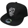 beybey - Cappellino Snapback con motivo a teschio, design alla moda per un look fantastico, Hipster, 1 mese