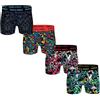 JACK & JONES Jack Jones - Boxer da uomo, confezione da 4 pezzi, Confezione da 4 pezzi, 6XL