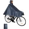 ANYOO Mantella da Bicicletta Impermeabile Portatile Leggera Poncho da Pioggia Bici Bicicletta Compatta Riutilizzabile Unisex per Backpacking Campeggio Aria Aperta