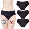 ZVZK Mutande Mestruali Mutanda Mestruale Slip Donna Ciclo 30 ML Forte Assorbimento del Flusso mestruale, Mutande assorbenti Ciclo Abbondante M