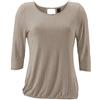 TrendiMax T-Shirt da Donna Casual Estate Magliette a Mezza Manica Toppar Stampa Blusar Blu S
