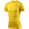 TCA PRO Performance Base Layer Aderente da Uomo Top Termico a Maniche Corte - Giallo, XXL Uomo
