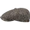 Stetson Hatteras Donegal Tweed cap Berretto Newsboy Cappello Invernale 59 cm - Blu