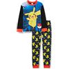 Pokémon Pigiama Pokemon per ragazzi, pigiama Pikachu, dai 6 ai 13 anni, prodotto ufficiale Pokemon per bambini, Giallo, 7-8 Years