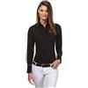 Vincenzo Boretti Camicia-Blusa Donna Elegante, Taglio Abbastanza Aderente, Manica-Lunga, in Tinta Unita, Facile da Stirare, Collo Classico Fucsia Scuro 44