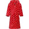Playshoes Accappatoio in pile per bambini, Vestaglia Unisex - Bambini e ragazzi, Punti, 134/140