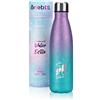 Onebttl Tazza Unicorno Luccichio, Unicorno Kawaii, Unicorno Oggetti, Bottiglia d'Acqua Unicorn per Compleanno, Borraccia per Bambini, Bottiglia Termica Bambini, Bottigli d'Acqua in Acciaio inox-500ml