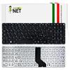 new net - Tastiera Compatibile con Acer Aspire 7 A715-71G-743K, A715-71G-72VY, A715-71G-75LL, A715-71G-778R [Senza Frame - Colore Tasti Nero - Italiana]