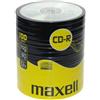Maxell CD Maxell - 100 dischi CD-R (52 x 80 min 700 MB), registrabili in CD audio/dati