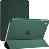 Generic Smart Case magnetica per iPad 2, 3 e 4 (9,7 pollici modelli più vecchi 2011-2012) Custodia con funzione di spegnimento automatico (verde smeraldo)