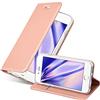 Cadorabo Custodia compatibile con Apple iPhone 6 Plus/6S Plus in Classy Rosé Gold - Custodia protettiva con chiusura magnetica, funzione leggio e scomparto per carte di credito