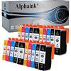 Alphaink 20 cartucce compatibili con Canon PGI-525 CLI-526 per stampanti Canon MG8200, MG8170, MG8150, MG8120, MG6250, MG6200, MG6170, MG6150, MG8240, MG8250, MX895, MX890, MX886, MX885, MX882, MX880.