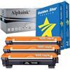 alphaink 3 Toner Compatibili con Brother TN1050 TN-1050 1000 Copie + 2 Risme A4 500 fogli 75gr per DCP-1510 DCP-1512 DCP-1612W DCP-1610W DCP-1616NW HL-1210W HL-1110 HL-1112 MFC-1810 MFC-1910W