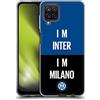 Head Case Designs Licenza Ufficiale Inter Milan Inter Milano Logo Custodia Cover in Morbido Gel Compatibile con Samsung Galaxy A12 (2020)