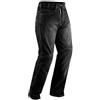 A-Pro Jeans CE, protezioni per moto, scooter, quad, pantaloni in denim, colore nero, 42