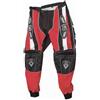 Roleff Racewear Pantalone Motocross, Rosso/Nero, M