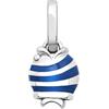 Chantecler / Et Voilà / ciondolo campanella pesciolino piccolo / argento e smalto blu - 42432
