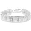 Tuscany Silver Bracciale Cleopatra stile greco da donna in argento sterling 19cm/7.5