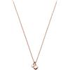 Purelei Brave necklace (oro rosa) - Collana donna in resistente acciaio inossidabile - lunghezza 50-55 cm - Collana per un look personalizzato - impermeabile - regalo donna