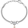 Morellato Drops Bracciale Donna, in Acciaio, Cristalli - SCZ1127