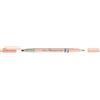 Pentel SLW11P-FE Illumina Flex Pastel Evidenziatore Doppia, Forma Sottile, Arancione, Confezione da 1