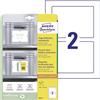 AVERY Zweckform Art. 8002-5 Etichette (10 porta etichette, 160 x 120 mm, possono essere incollate a piacere con tutte le etichette senza residui, per scaffali, scatole, contenitori in magazzino e