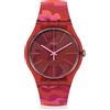 Swatch Orologio Analogico-Digitale Automatico Uomo con Cinturino in Plastica S7262917