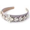 Brillabenny CERCHIETTO GIOIELLO CRISTALLI STRASS FERMA CAPELLI PER CERIMONIA ELEGANTE ACCESSORIO SPOSA ABITO MATRIMONIO Brillabenny (LILLA 1)