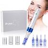 Yofuly Ultima A6 Pen con certificazione CE, Yofuly Derma Roller Pen Electric Microneedle con 2pcs 12 Cartucce Aghi,Rughe Smagliature Cicatrici Perdita di capelli Trattare 0.25-2.5mm Regolabile