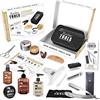 BARBER TOOLS ✮ BARBER TOOLS ✮ Kit/Set/Cofanetto per la cura e manutenzione della barba e radersi | Cosmetici Made in Francia.