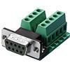 euroharry Modulo Segnale RS232 D-Sub DB9 Femmina a connettore terminale