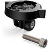 TUSITA Quarto di Giro a Flangia di Attrito Adattatore di Supporto Compatibile con Garmin Edge Bici GPS, Varia UT800 Faro Intelligente - Staffa di Supporto Progettato per GoPro