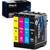 Timink 603 XL Cartucce d'inchiostro Compatibili per EPSON 603 603XL Sostituzione con Epson EWF-2810 WF-2830 WF-2850 XP-2100 XP-2105 XP-3100 XP-3105 XP-4100 XP-4105 (4 Pezzi)