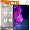 REY [Set di 2] Vetro Temperato per Lenovo Tab P11 11 - Tab P11 Plus 11 - Yoga Tab 11 - Pellicola proteggi schermo di alta qualità