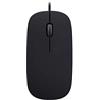 ELLENNE MOUSE PER UFFICIO O GAMING OTTICO CON RISOLUZIONE MASSIMA 1000 DPI USB LAPTOP MS400 (Nero)